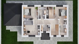 Casă individuală 5 camere | cu rate direct la dezvoltator| Lângă Sibiu - imagine 2