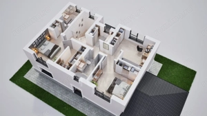 Casă individuală 5 camere | cu rate direct la dezvoltator| Lângă Sibiu - imagine 6