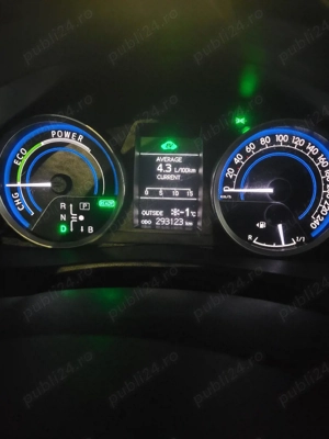 Toyota Auris Hybrid,baterie inlocuita,cutie automata,camera - imagine 4