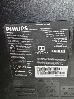 Dezmembrez tv Philips 43pus6554