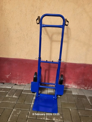 Cărucior de transport cu platforma si 6 roti pretabil pentru scări - imagine 3