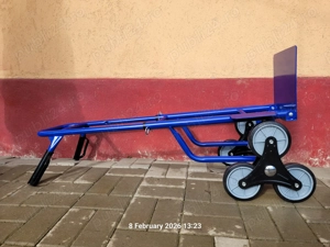 Cărucior de transport cu platforma si 6 roti pretabil pentru scări - imagine 5