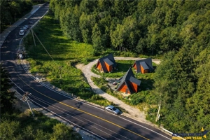 Ansamblu de 3 case, tip A frame, Moieciu de Jos, constructie 2025 - imagine 7