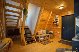 Ansamblu de 3 case, tip A frame, Moieciu de Jos, constructie 2025 - imagine 5