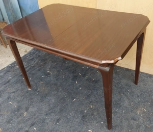 Masa Vintage Extensibila; Masa pentru living cu blat 120x81 cm - imagine 2