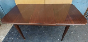 Masa Vintage Extensibila; Masa pentru living cu blat 120x81 cm - imagine 3