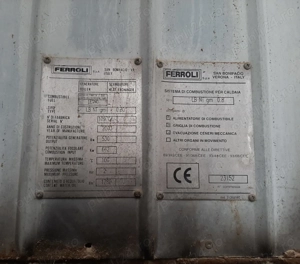 Centrala termica industriala Ferroli, alimentare cu rumegus sau lemne - imagine 2