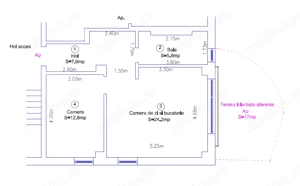 Apartament 2 camere, 50 mp, zona Aradului - Lipovei