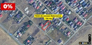 Teren pentru casă în Balaceanca cu utilități la stradă -750 mp