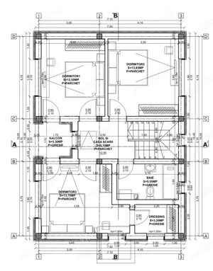 Casa individuala 4 camere 2 bai 120 mp utili 300 mp teren in Sura Mica - imagine 8
