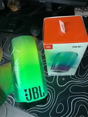 JBL Pulse 5   boxă bluetooth cu LED   nouă cu etichetă
