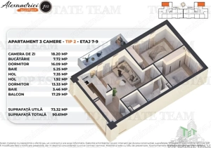 Apartament Nou cu 3 Camere, Soseaua Alexandriei - imagine 7