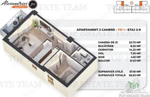 Apartament 2 Camere Premium, Soseaua Alexandriei