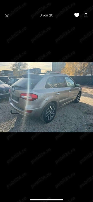 Renault koleos 20dci an 2014 4*4 - imagine 3