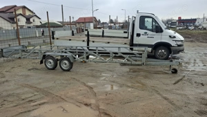 remorca platforma 2axe 8.6m 3500e  - imagine 5
