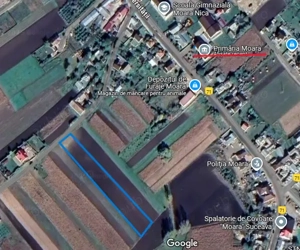 Teren Moara central 50 e mp in apropiere de Primaria Moara