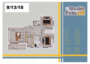 3 Camere Ideal Familie Geam Baie -Finisaje Premium - imagine 2