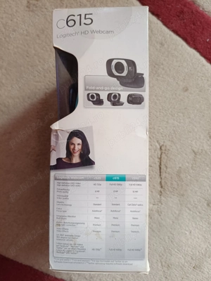 Vând Camera LOGITECH c615 Full HD 1080p Webcam - NOU, SIGILAT - imagine 2