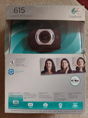 Vand Camera LOGITECH c615 Full HD 1080p Webcam - NOU, SIGILAT