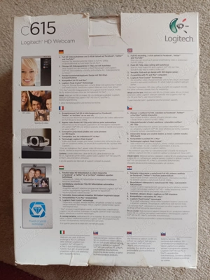 Vând Camera LOGITECH c615 Full HD 1080p Webcam - NOU, SIGILAT - imagine 3