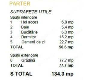 Apartament 2 camere, 57mp, gradina 77 mp, Semicentral - Record Park - imagine 16
