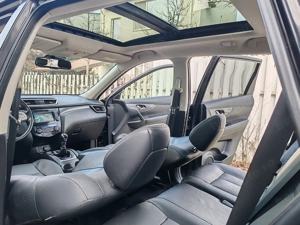 Nissan Xtrail Tekna DCI NaviCmr360XenonPanoramicPieleKEyLesGoInczScauneCarligJanteBicolore etc  - imagine 7