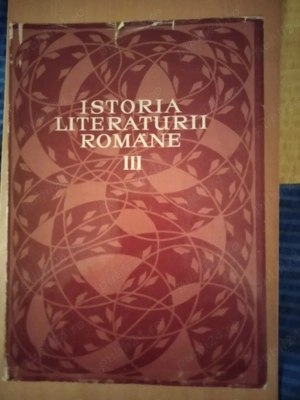 Istoria literaturii romane lll 