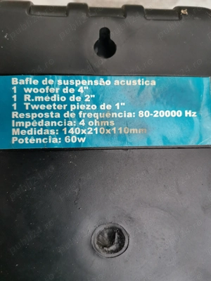Boxe  bar 60w 4" foarte puțin folosite