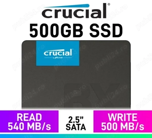 SSD Crucial BX500 500GB SATA-III 2.5 inch