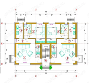Casă nouă cu curte 80 mp + parcare | 48.000 Euro  | Săbăreni   Ilfov | Fără comision - imagine 3