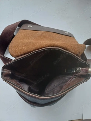 Borseta piele naturala  - imagine 2