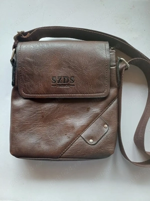 Borseta piele naturala  - imagine 4