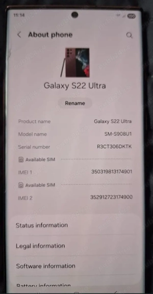 Samsung S22 Ultra