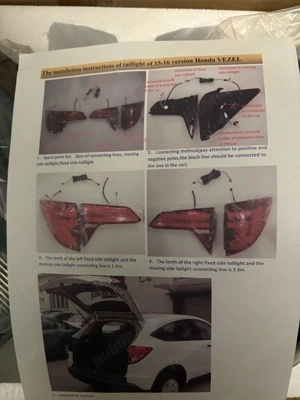 Faruri si stopuri personalizate Honda HRV 2016/2017 - imagine 2