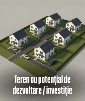 TEREN INTRAVILAN - ideal investiție dezvoltare rezidențilă - imagine 2