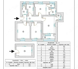 Apartament 3 camere decomandat