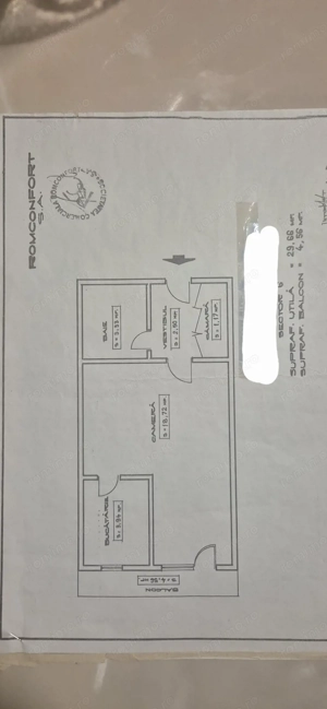 Garsonieră 5 min metrou Păcii | Militari | 34 mp