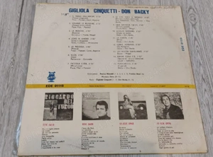Disc ninyl Gigliola Cinquetti   Don Backy   Electrecord Cod: EDE 01118 - imagine 2