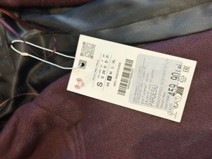 Palton zara oversize S  - imagine 2