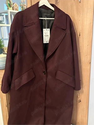 Palton zara oversize S  - imagine 4
