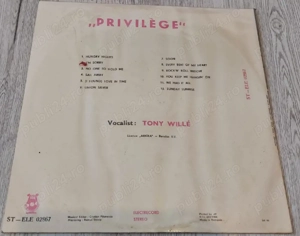 Disc vinil Tony Willé   Privilege   Electrecord   ST-ELE 02867 - imagine 2