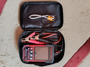 Tester Smart Baterii Auto TOOLTOP ET2202 12V-24V, 100-2000 CCA, 3-250 Ah, temperatură - NOU, SIGILAT