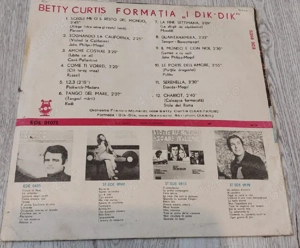 Disc vinil Betty Curtis & Formația I Dik-Dik   Electrecord EDE 01075 - imagine 2