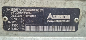 Platforma Ansenss 2700kg - imagine 7