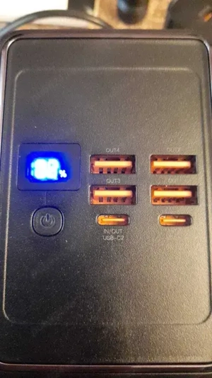 Baterie externa 10000mA 20000mA 30000mA 80000mA powerbank fast charge premium cu display - imagine 3