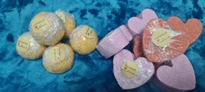 Bile efervescente pentru baie 