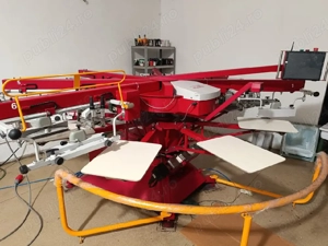 Carusel serigrafie semiautomat