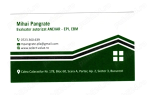 Evaluator autorizat ANEVAR - Evaluez proprietati imobiliare,  si bunuri mobile