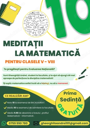 Ofer Meditații la Matematică