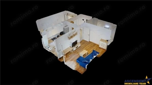 TUR 3D! Decomandat, elegant, 2 balcoane, Maurer Villas, Brasov - imagine 12